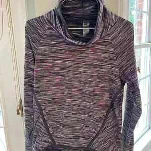C9 by Champion Purple Cow Neck Sweatshirt, Size XS